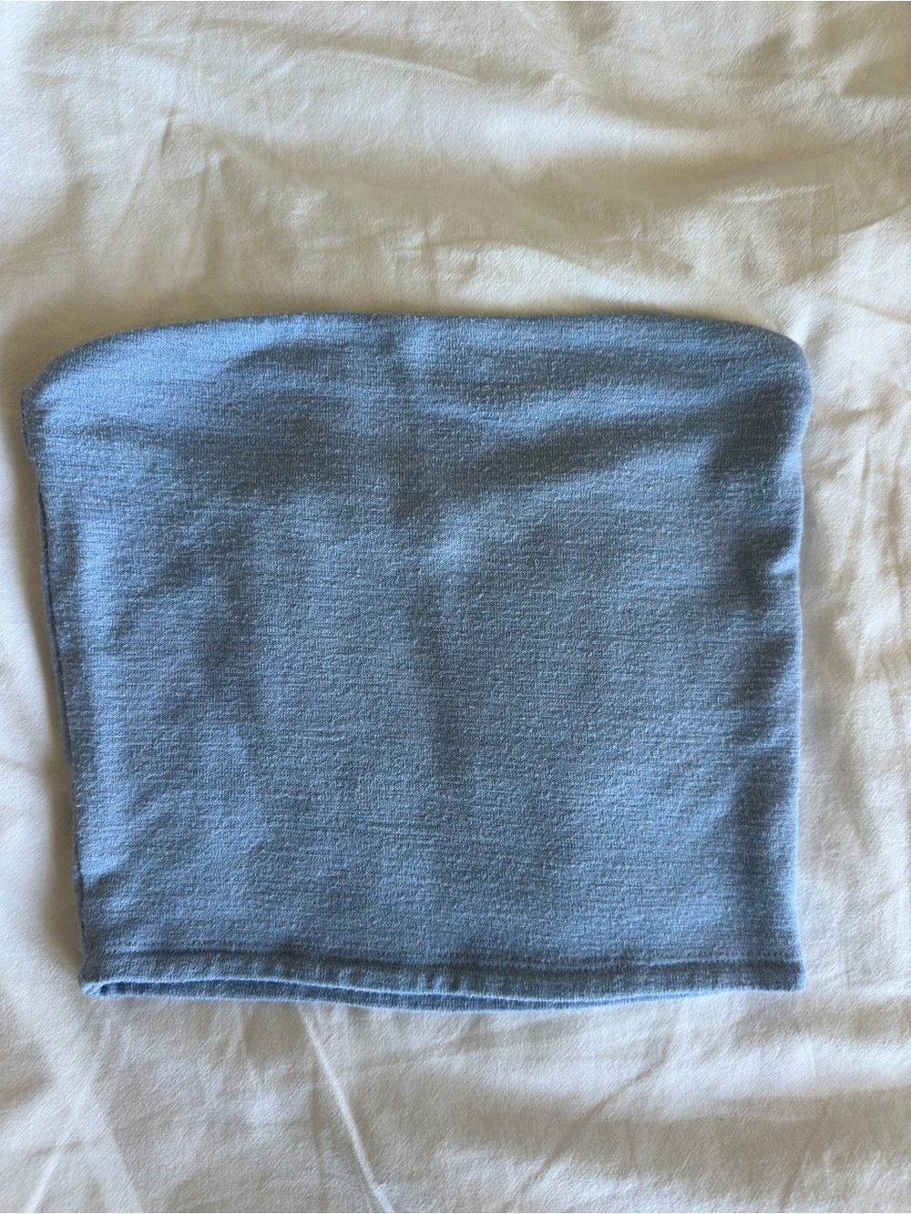 Aritzia - Light Blue Strapless Tube Top - S